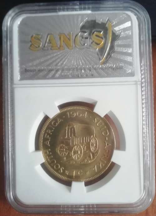 1964 S. Africa 1 cent