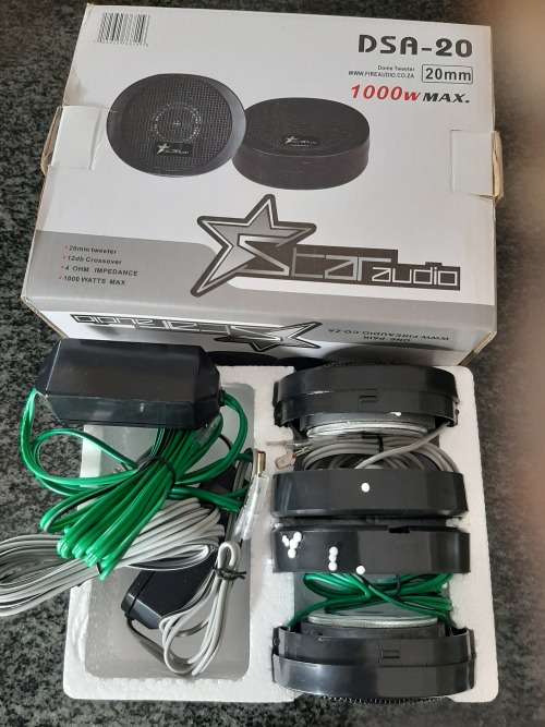 Tweeters 1000w 4OHM crossovers