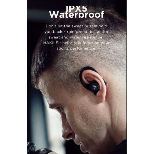 HAKII FIT can withstand your sweat during sports