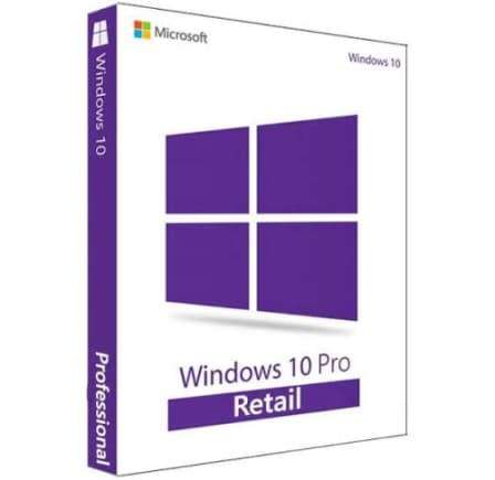 Windows 10 Professional RETAIL - License Key + Download Link + Basic Instructions for 32+64 Bit