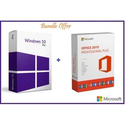 Microsoft Office 2019 Pro + Windows 10 Pro Retail + Download Link + Instructions for 32 and 64 Bit