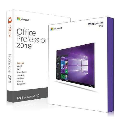 Windows 10 Professional and Office Professional 2019 COMBO! Online Activation!