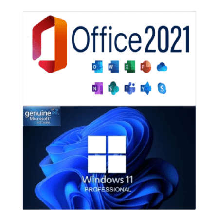 Windows 11 Pro + Office 2021 Pro