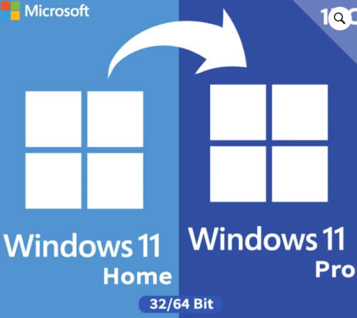 Windows 11 home to Windows 11 Pro Upgrade Key