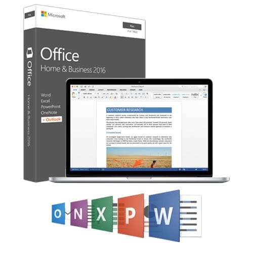 Microsoft Office 2016 Home & Business for Mac