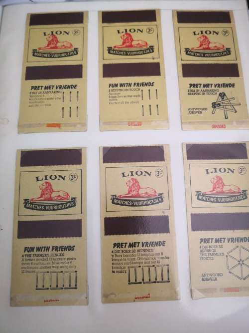 Lion Springbok Matchbox Collection