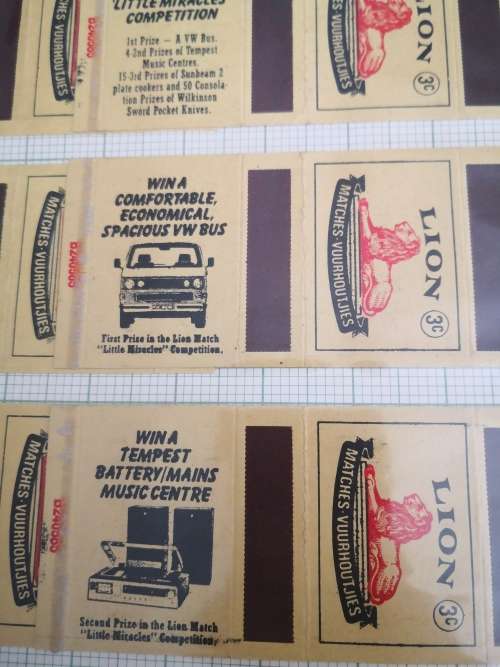 Lion Springbok Matchbox Collection