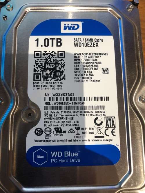 Western Digital 1Tb 3.5"