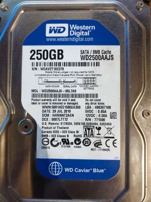 Western Digital Blue 250Gb