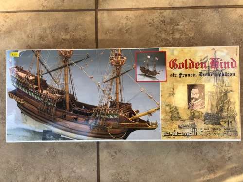 Golden Wind Sir Francis Drakes Wooden DIY build up boat Retails R1895