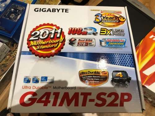 Gigabyte G41MT-S2p Motherboard brand new