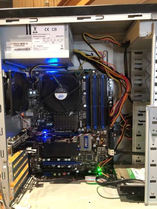I7 960 3.20GHz, 8gb ram, Geforce 210 512mb 500gb harddrive