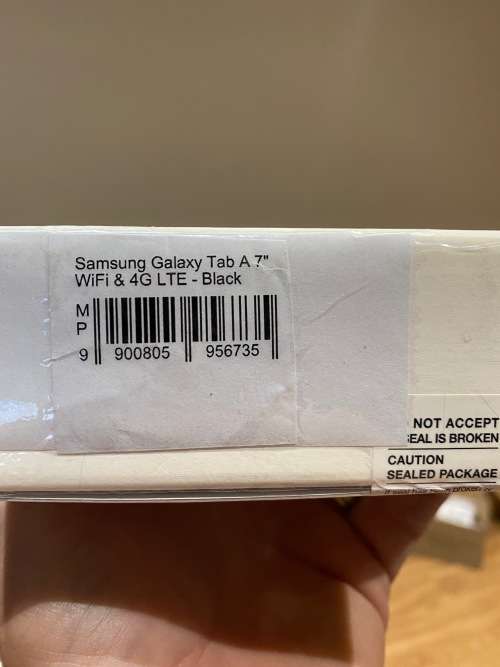 Samsung Galaxy Tab A7` Wifi and 4g LTE 8GB - Black