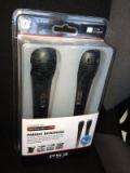 "Dynamic" 2-Set Karaoke Microphones