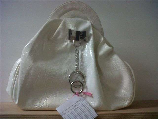 STYLISH WHITE HANDBAG