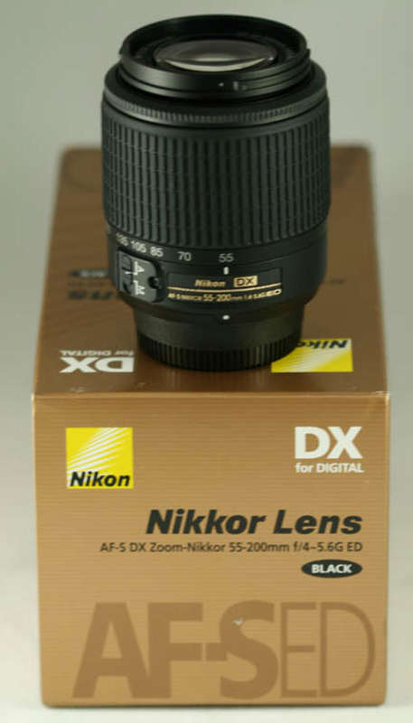 NIKKOR LENS  AF-S ZOOM  55-200mm f/4-5.6 ED