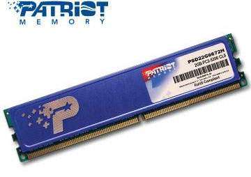 PATRIOT 2GB DDR2 667, DESKTOP MEMORY RAM, DDR2-667 (1X MODULE)