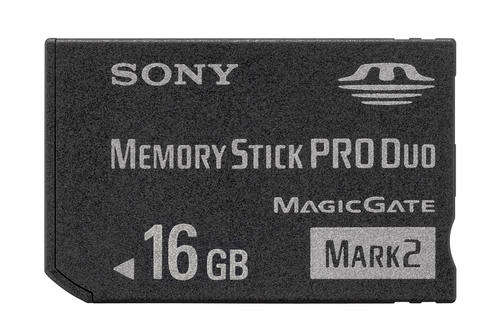 SONY MS PRO DUO MARK 2, MEMORY STICK / CARD, 16GB / 16G
