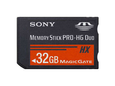 SONY 32GB 32G MEMORY STICK MS PRO HG DUO HX MEMORY FLASH CARD 30MB/SEC READ 40MB/SEC WRITE MS-HX32A