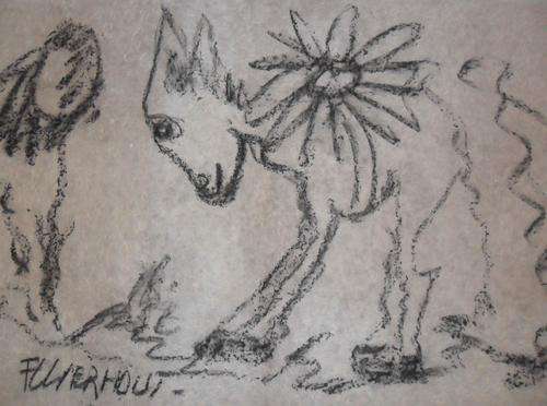 F.Claerhout - Original **760mm x 540mm** Stunning!!Free Shipping!