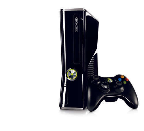 Xbox 360 Slim- 250GB (RGH Installed) - with Two controllers-READ