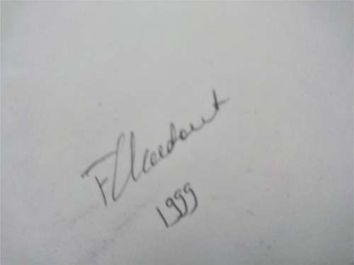 Frans Claerhout Original - A4 size - Free Courier!