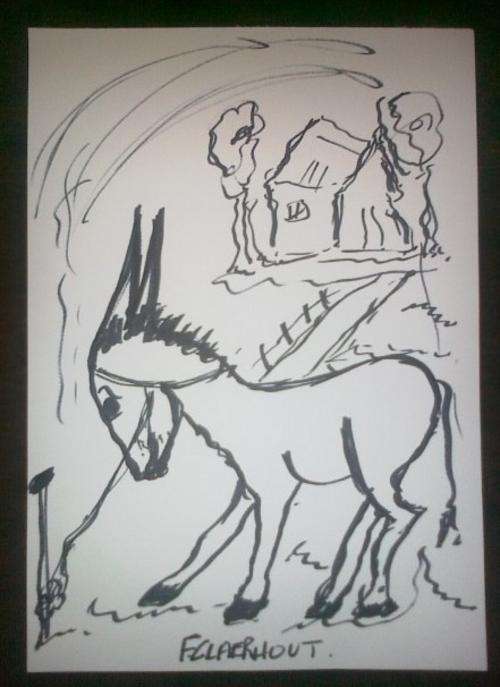 Frans Claerhout Original **DRAWING** R1 NO ReSeRvE!!!!
