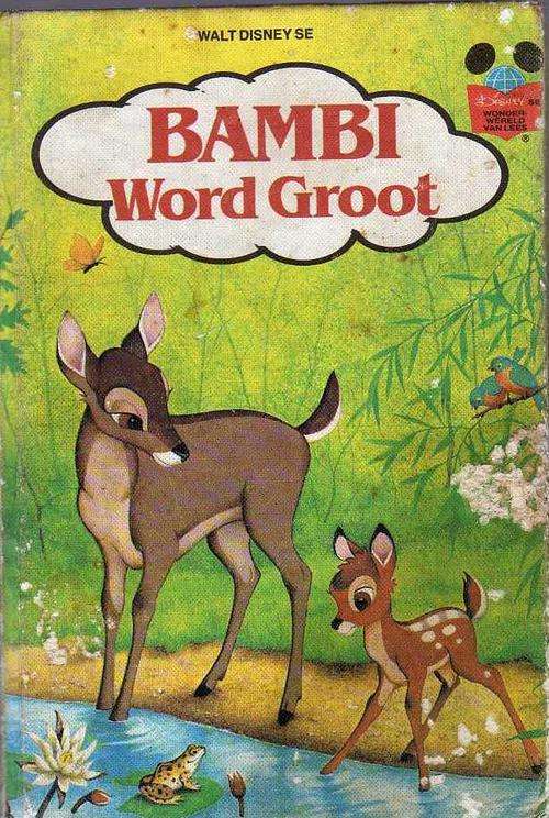Bambi word groot - Walt Disney