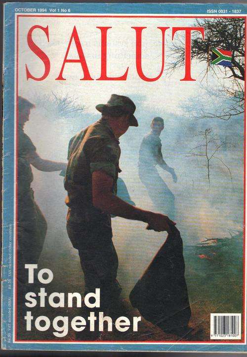 Salut. The official monthly magazine of the SA National Defence Force. Oct 1994.