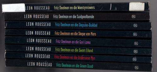 Volledige Stel Fritz Deelman Boeke.( Gereserveer vir RCS Computers)