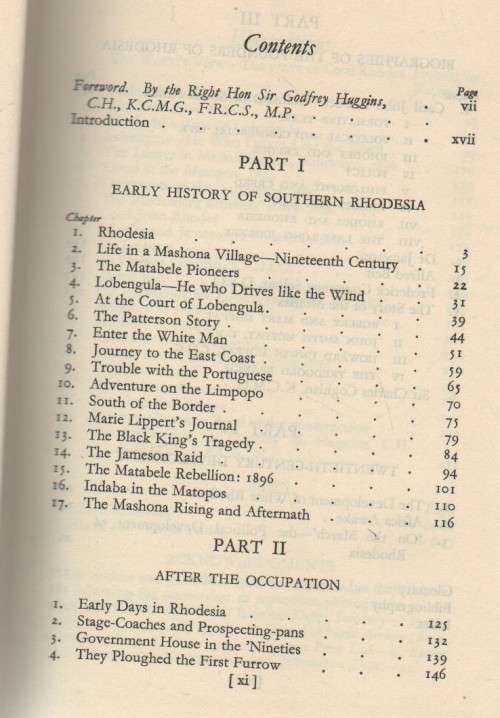THE WORLD'S VIEW, THE STORY OF SOUTHERN RHODESIA - NORA S KANE (+- 1955)