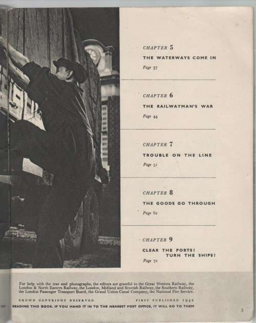 TRANSPORT GOES TO WAR , THE OFFICIAL STORY OF BRITISH TRANSPORT, 1939 - 1942 (1 ST PUB 1942)