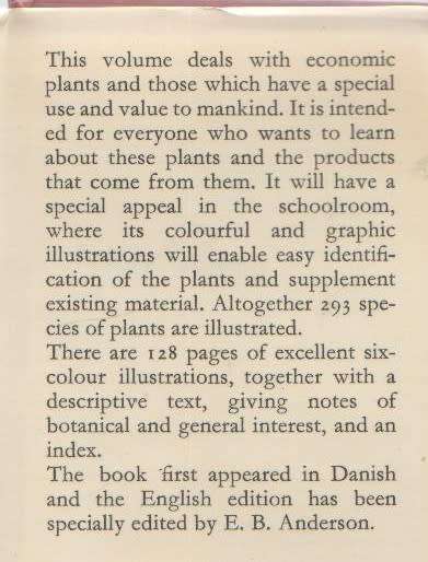 PLANTS THAT FEED AND SERVE US - ELSE HVASS (1973)