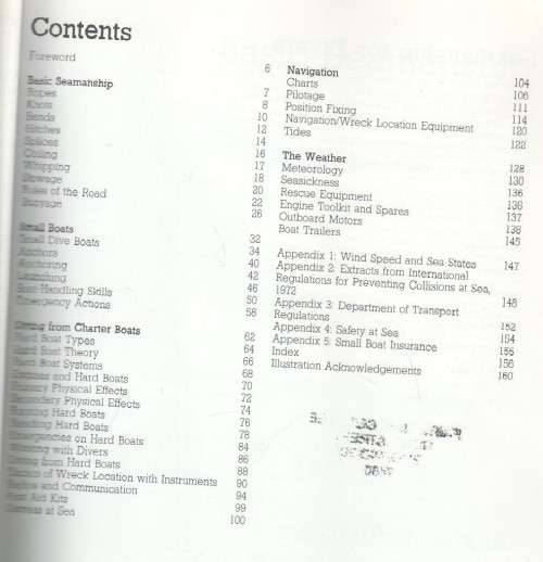 SEAMANSHIP FOR DIVERS, THE BRITISH SUB=AQUA CLUB  (1990)
