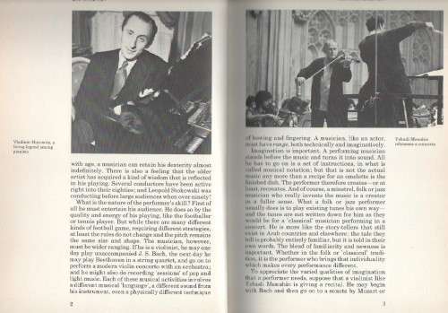 THE PERFORMING WORLD OF THE MUSICIAN , WITH PROFILE OF ANDREW LLOYD WEBBER - CHRISTOPHER HEADINGTON