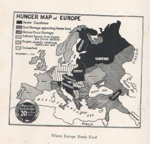 THE BLOCKADE OF GERMANY AFTR THE ARMITICE, 1918 - 1919 - SUDA LORENA BANE & RALPH HASWELL LUTZ(1942)