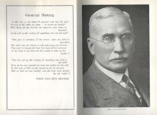 GEDENKBOEK VIR GENERAAL HERTZOG  - J VICTOR (1965)
