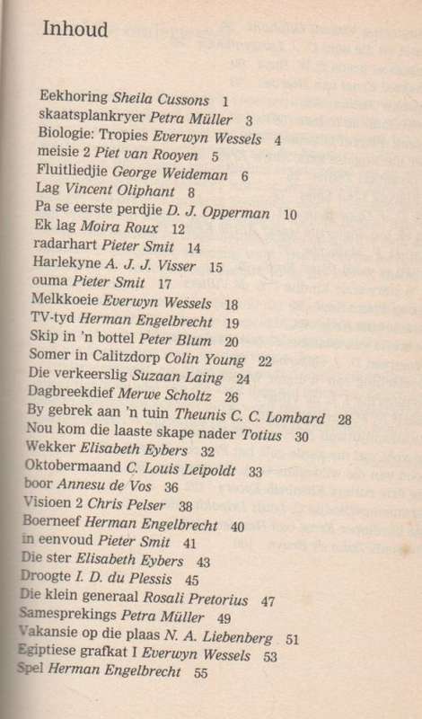 VONKEL VERSE - JAN VOSLOO (1 STE UITGAWE 1988)