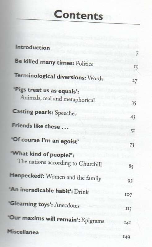 THE WICKED WIT OF WINSTON CHURCHILL - DOMINIQUE ENRIGHT (1 ST PUBL 2001)