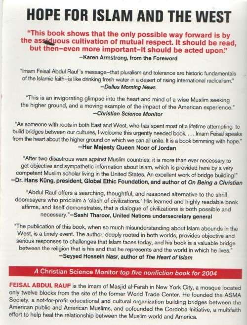 WHAT'S RIGHT WITH ISLAM IS WHAT'S RIGHT WITH AMERICA - IMAM FEISAL ABDUK RAUF(2005)
