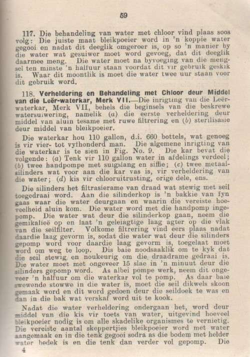 HANDBOEK OOR DIE GESONDHEIDSLEER VIR DIE MILITERE DIENS - STAATSDRUKKER (1931)