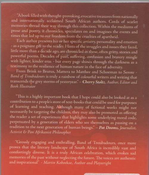 BAND OF TROUBADOURS - RAKS MORAKABE SEAKHOA (1 ST PUBLISHED 2008)