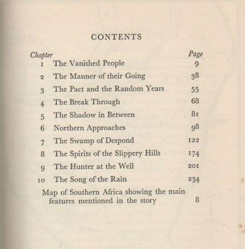 THE LOST WORLD OF THE KALAHARI - LAURENS VAN DER POST (1958)