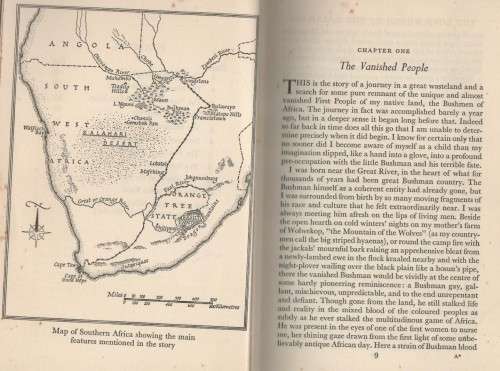THE LOST WORLD OF THE KALAHARI - LAURENS VAN DER POST (1958)