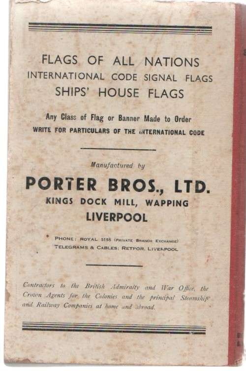 BROWN'S SIGNALLING: HOW TO LEARN THE INTERNATIONAL CODE AND SIGNALS (1939)