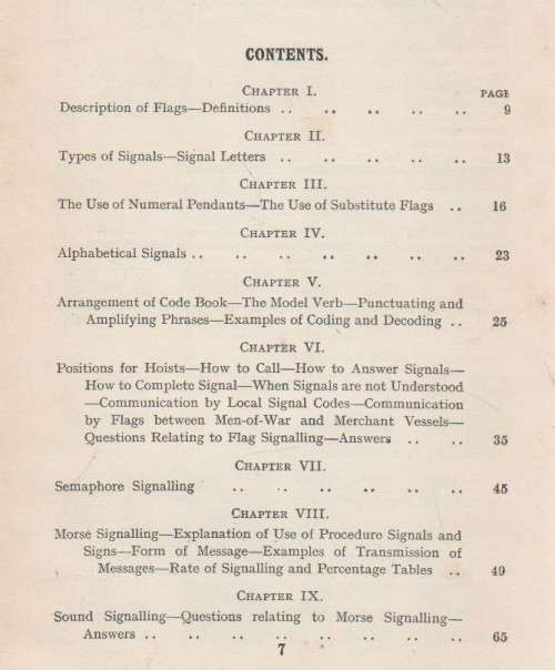 BROWN'S SIGNALLING: HOW TO LEARN THE INTERNATIONAL CODE AND SIGNALS (1939)