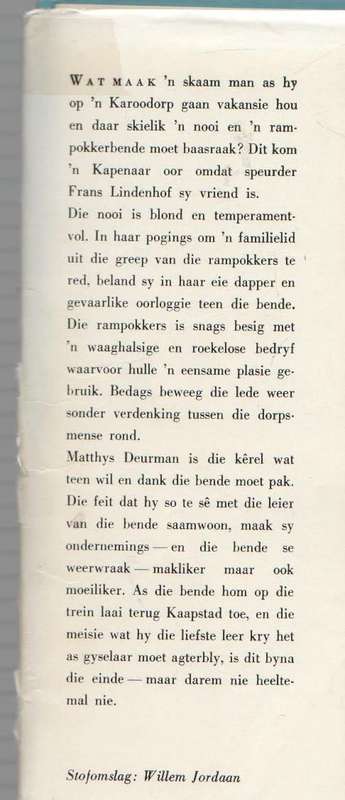 DIE SKAAM MAN - KARL KIELBLOCK (3 DE DRUK 1962)