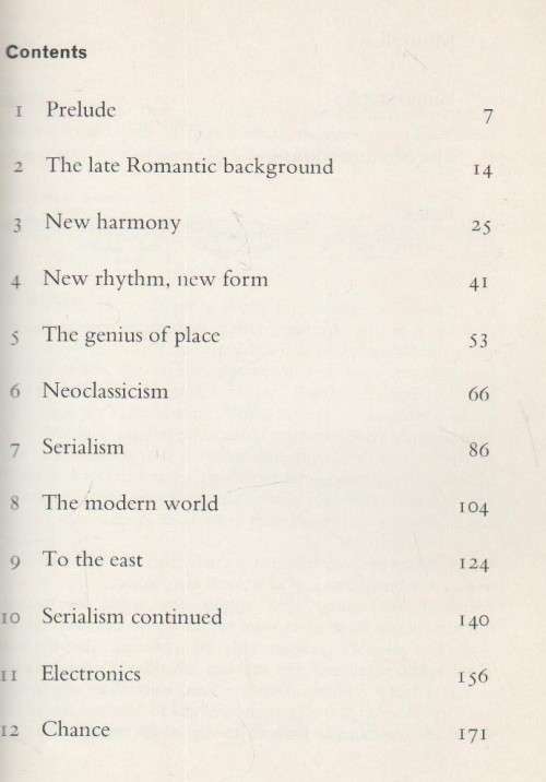 A CONCISE HISTORY OF MODERN MUSIC - PAUL GRIFFITHS (1978)