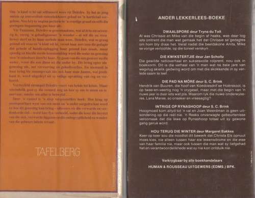 VIER HARDEBAND BOEKE DEUR DIE SKRYWER ELSABE STEENBERG
