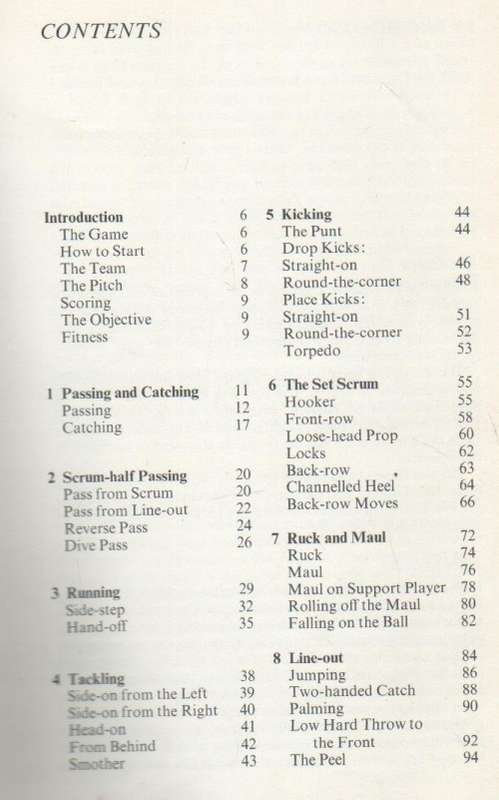 SUCCESS IN RUGBY - IAN ROBERTSON (1 ST PUBLISHED 1980)